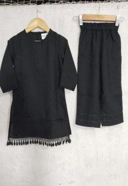 Stylish Black Kids Suit